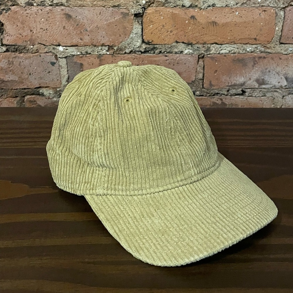 Faded Yellow Corduroy Cap from Madewell